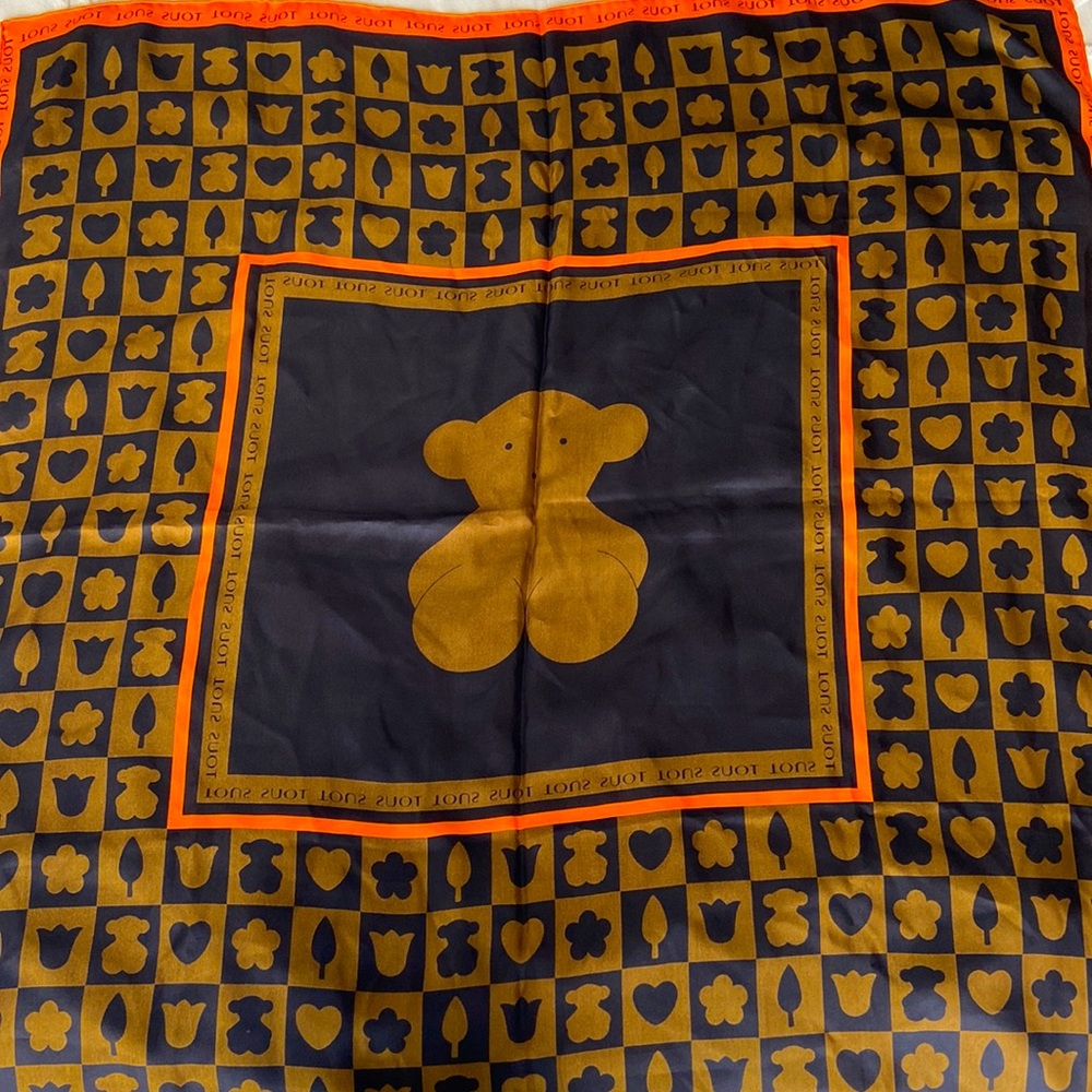 Tous Scarf 100% Silk